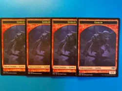 MTG 4x Goblin Token # 4 Ravnica Allegiance Magic the Gathering x4 NM - Image 1