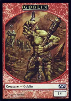 Goblin Token - Magic 2010 (M10) #4/8 MTG Magic The Gathering - Image 1