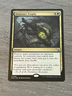 Assassin's Trophy - Murders at Karlov Manor (MKM) - EN R 0187 - Image 1