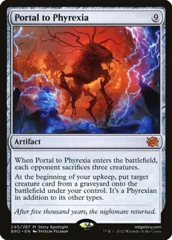 MTG Portal to Phyrexia The Brothers' War 240/287 Regular Mythic - Image 1