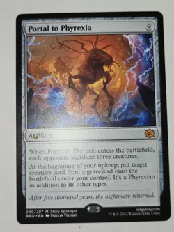 MTG Portal to Phyrexia The Brothers' War 240/287 Regular Mythic - Image 2