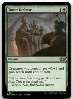 Tower Defense #275 MTG Tarkir Dragonstorm TDC NM X1 - Image 1