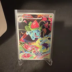 Ivysaur 134/132 Illustration Rare Pokemon Mega Evolution Full Art English TCG - Image 1
