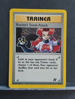 Rocket's Sneak Attack 72/82; 2000 Team Rocket; Pokemon - Image 1