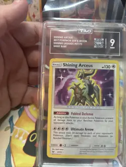 Pokemon Shining Arceus 57/73 Shining Legends TAG 9 Mint - Image 2