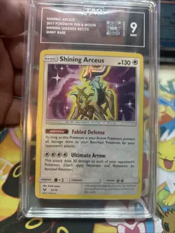 Pokemon Shining Arceus 57/73 Shining Legends TAG 9 Mint - Image 4
