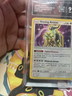 Pokemon Shining Arceus 57/73 Shining Legends TAG 9 Mint - Image 5