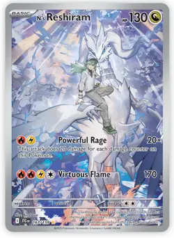 Pokemon TCG N's Reshiram 167/159 Illustration Rare SvJourney Together Holo En - Image 1