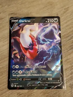 Pokemon TCG Darkrai V Sword & Shield - Astral Radiance 098/189 Holo Ultra Rare - Image 1