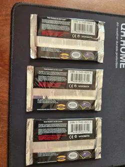 Pokemon Team Rocket Booster Pack Set (3) Sealed WOTC 2000 Unweighed Art Set - Image 2