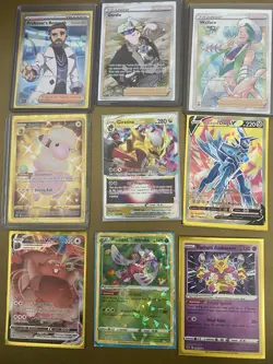 Pokemon Bundle - Flaaffy Gold, Trainers, VSTAR, Radiants - M/NM Lot of 9 - Image 1