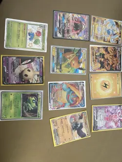 Pokemon Lot of 11 - Very Lightly Played - V,GX, Secret Rares, Gold - Great Value - Image 1