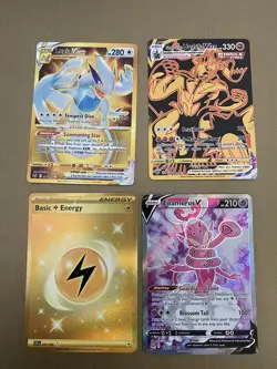 Pokemon Lot of 11 - Very Lightly Played - V,GX, Secret Rares, Gold - Great Value - Image 2