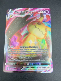 Mimikyu VMAX 069/172 Full Art Ultra Rare SWSH Brilliant Stars Pokemon NM 2022 - Image 1