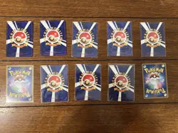Pokemon TCG Vintage Japanese Lot Eeveelutions & Legendary Birds Poche - Image 2