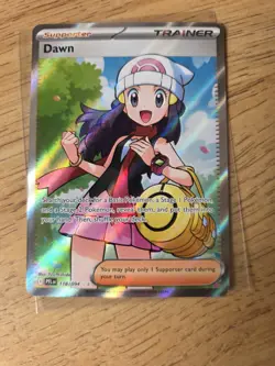 2025 Pokemon TCG. Phantasmal Flames. Trainer DAWN. Full Art 118/094 NM - Image 1