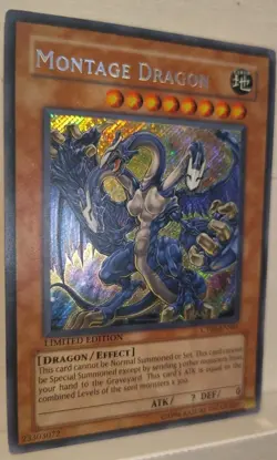 Montage Dragon CT05-ENS01 Secret Rare Yu-Gi-Oh! Holographic - Image 2