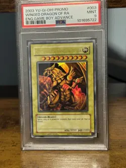 Winged Dragon Of Ra GBI-003 Ultra Rare PSA 9 - Image 1
