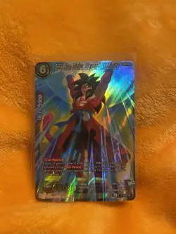 Dragon Ball Super Card Game SS4 Son Goku, Beyond All Limits Promotion Cards... - Image 1
