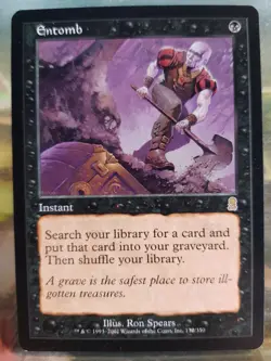 Entomb Odyssey MTG Magic the Gathering Card - Image 1