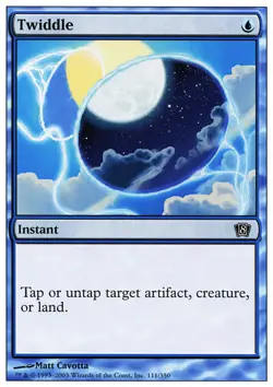MTG magic cards 1x Twiddle 8th Edition Light Play, English - Image 1