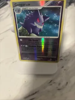 Pokemon Gengar Reverse Holo Card 27/130 Diamond and Pearl MP - Image 3