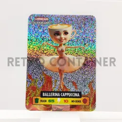 LAMINCARD ITALIAN BRAINROT DIRAMIX Cards 2025 - HOLO 131 Ballerina Cappuccina - Image 1
