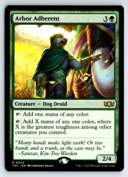 Arbor Adherent -Commander: Tarkir: Dragonstorm - Image 1