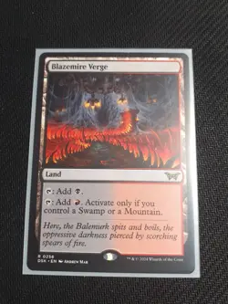 MTG Blazemire Verge - Image 1