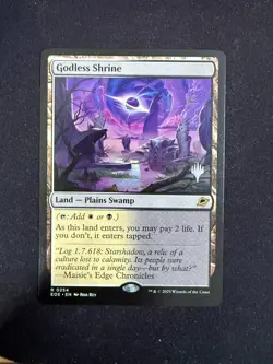 Godless Shrine (PROMO) Edge of Eternities (Magic/MTG) - Image 1
