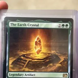 The Earth Crystal R 0184 Final Fantasy MTG Magic The Gathering FIN EN - Image 2