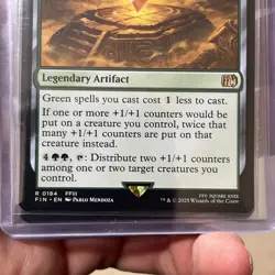 The Earth Crystal R 0184 Final Fantasy MTG Magic The Gathering FIN EN - Image 3