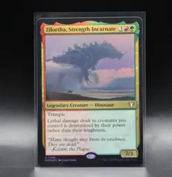MTG English-Zilortha, Strength Incarnate - Foil -Commander Masters - Image 1