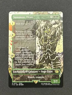 Summon: Titan (Borderless) Final Fantasy Regular - Image 1