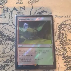 Rootbound Crag (Surge Foil) #416 (LP) Final Fantasy FIC Magic MTG - Image 1