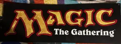 Magic the Gathering MTG Promo Sign Display 30x10” Plastic Wizards of the Coast - Image 1