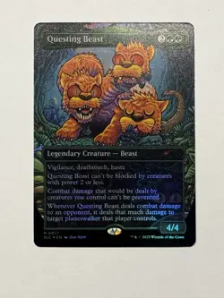 Questing Beast FOIL # 17 MTG SLD Secret Lair Countdown Kit 2025 NM - Image 1