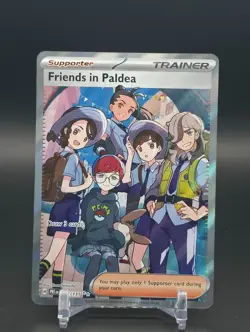 Pokemon TCG Friends in Paldea 137/131 Ultra Rare Prismatic Evolutions - Image 1