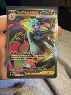 PACK FRESH Pokemon TCG Mega Charizard X EX - Phantasmal Flames 109/094 NEAR MINT - Image 2