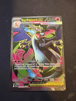 PACK FRESH Pokemon TCG Mega Charizard X EX - Phantasmal Flames 109/094 NEAR MINT - Image 3