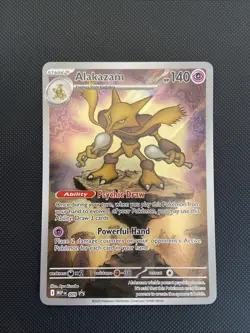 Pokemon Alakazam Promo 009 - Mega Evolution Promo - NM - Image 1