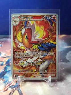 Infernape 173/167 Sv06: Twilight Masquerade Pokemon TCG Illustration Rare - Image 1