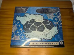 Pokemon TCG Stellar Crown Elite Trainer Box ETB English Edition New - Image 1
