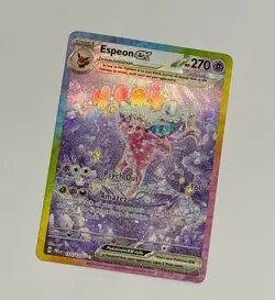 Espeon ex 155/131 SIR Prismatic Evolutions PRE Pokemon TCG - 80% TCG - Image 1