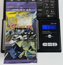 POKEMON VINTAGE WOTC JAPANESE NEO 4 DESTINY DARKNESS & LIGHT BOOSTER PACK - Image 5