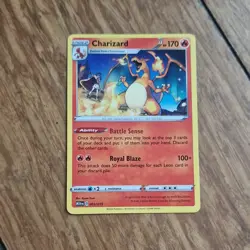 Pokemon TCG Charizard 001/015 McDonald’s 2024 Regular Promo LP. - Image 1