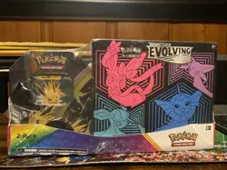 Pokemon Evolving Skies Etb + Jolteon Tin - Image 1
