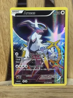 Arceus XY116 - Black Star Promo Full Art Pokemon TCG XY Lightly Played LP+ / NM- - Image 1