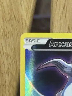 Arceus XY116 - Black Star Promo Full Art Pokemon TCG XY Lightly Played LP+ / NM- - Image 3