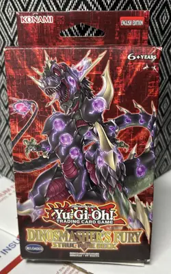YUGIOH UNLIMITED DINOSMASHER'S FURY STRUCTURE DECK FACTORY SEALED - Image 1